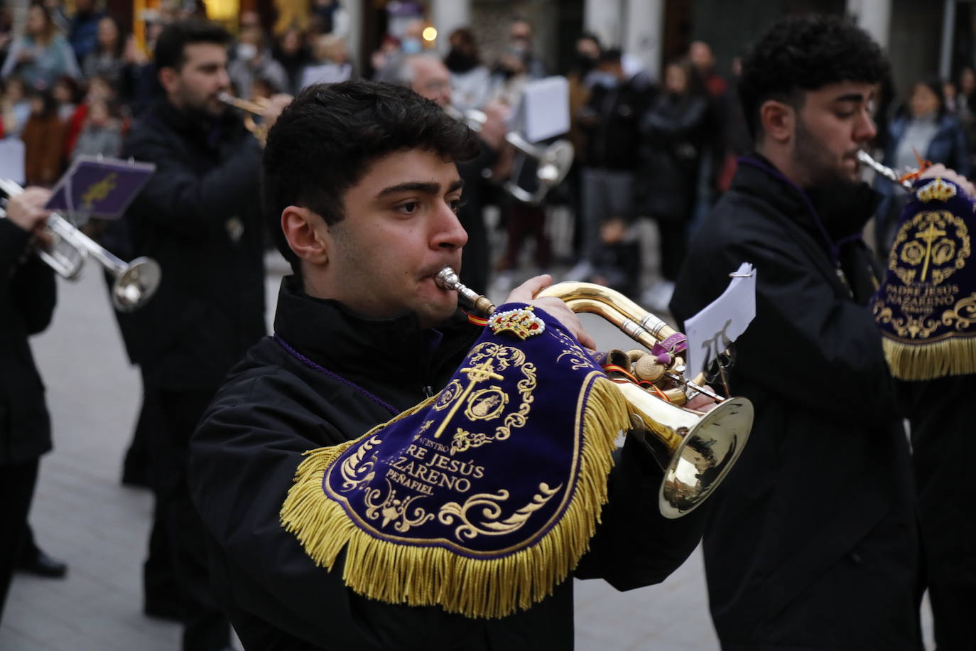 Fotos: Desfile de bandas de Semana Santa de Peñafiel