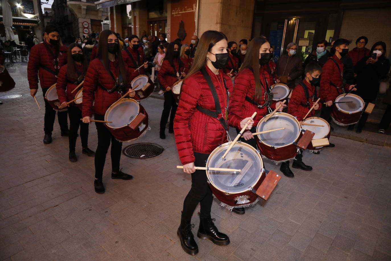 Fotos: Desfile de bandas de Semana Santa de Peñafiel