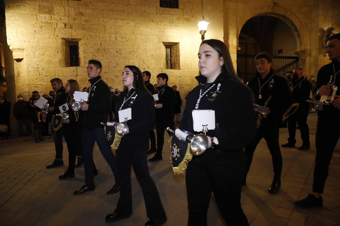 Fotos: Desfile de bandas de Semana Santa de Peñafiel