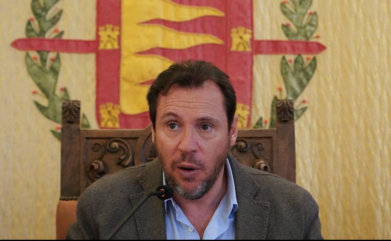 El alcalde de Valladolid, Óscar Puente. 