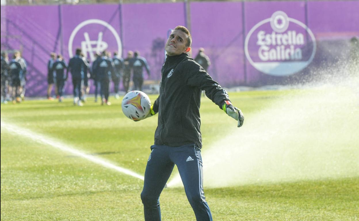 Jordi Masip en uno de los entrenamientos semanales. 