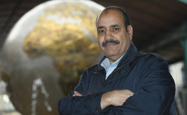 Mohamed Labat Mustafá, delegado del Frente Polisario en Castilla y León. 