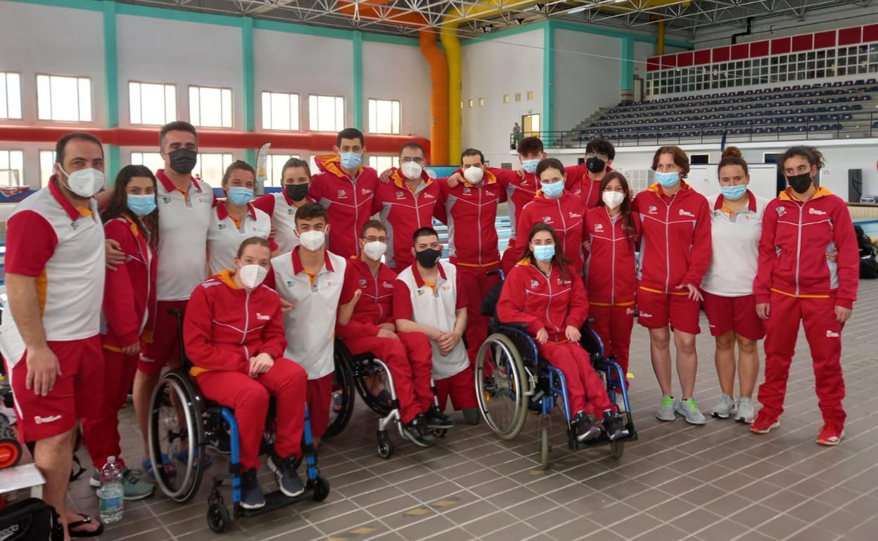 La selección de Castilla y León que ha tomado parte en el campeonato al completo. 