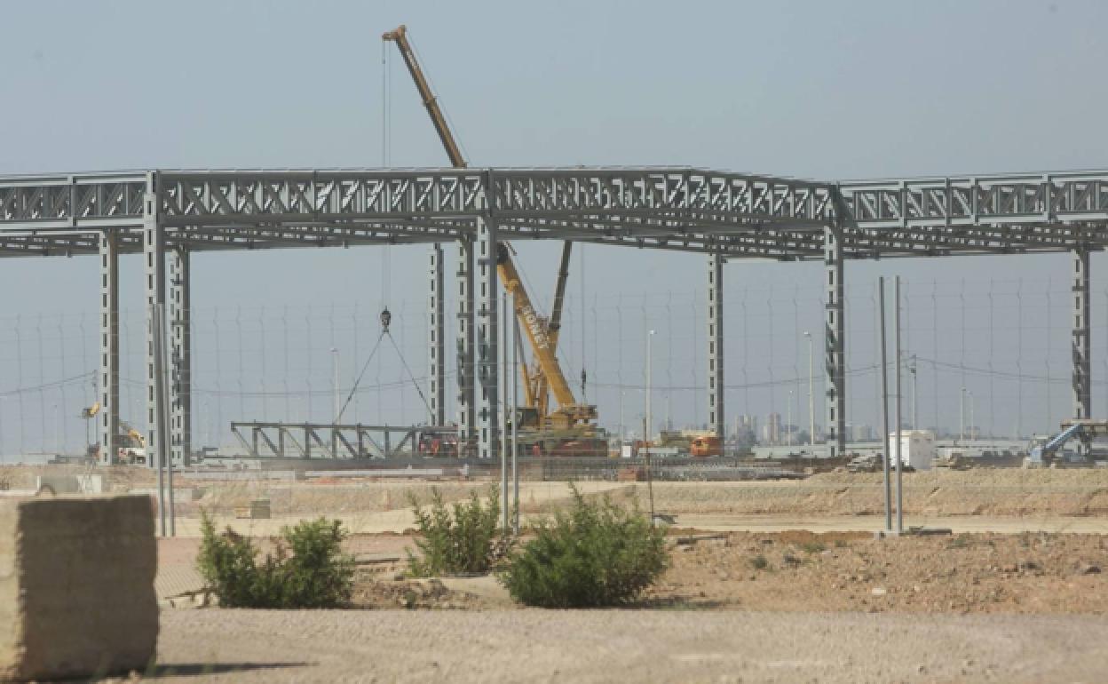 Instalaciones de Parc Sagunt, donde se ubicará la gigafactoría. 