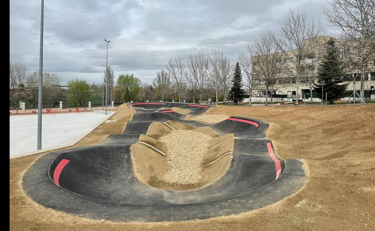 Imagen de la nueva pista.