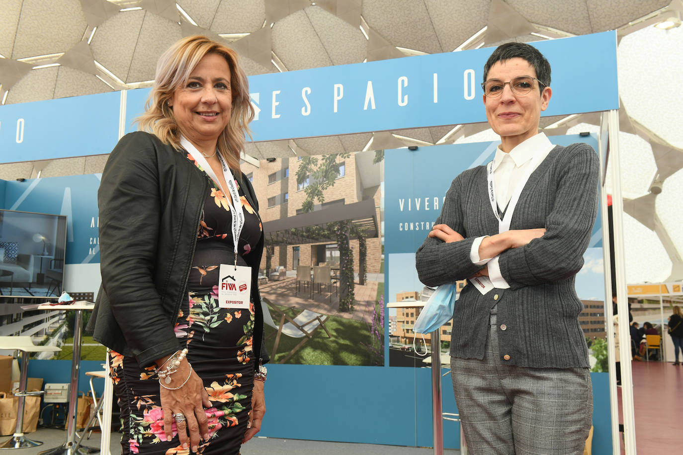 Fotos: Jornada del sábado en la Feria Inmobiliaria de Primavera de Valladolid (FIVA) 2022 (1 de 2)