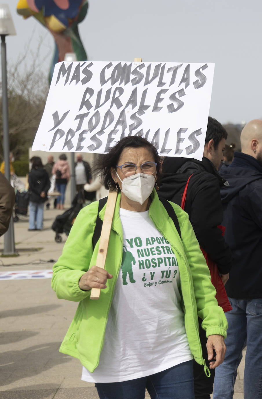 Fotos: Manifestación en Valladolid a favor de la sanidad rural