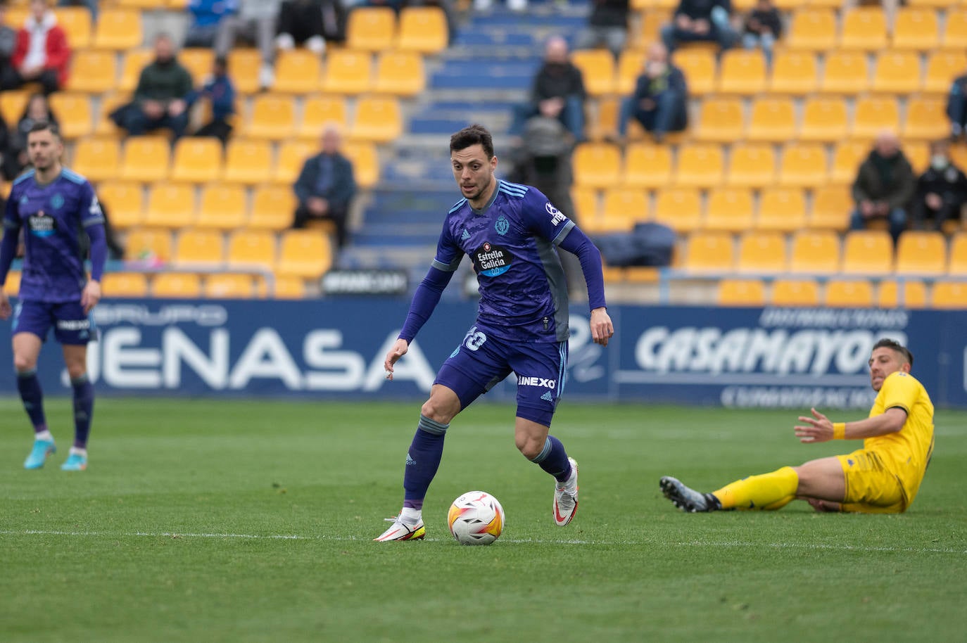 Partido del Real Valladolid en Alcorcón.