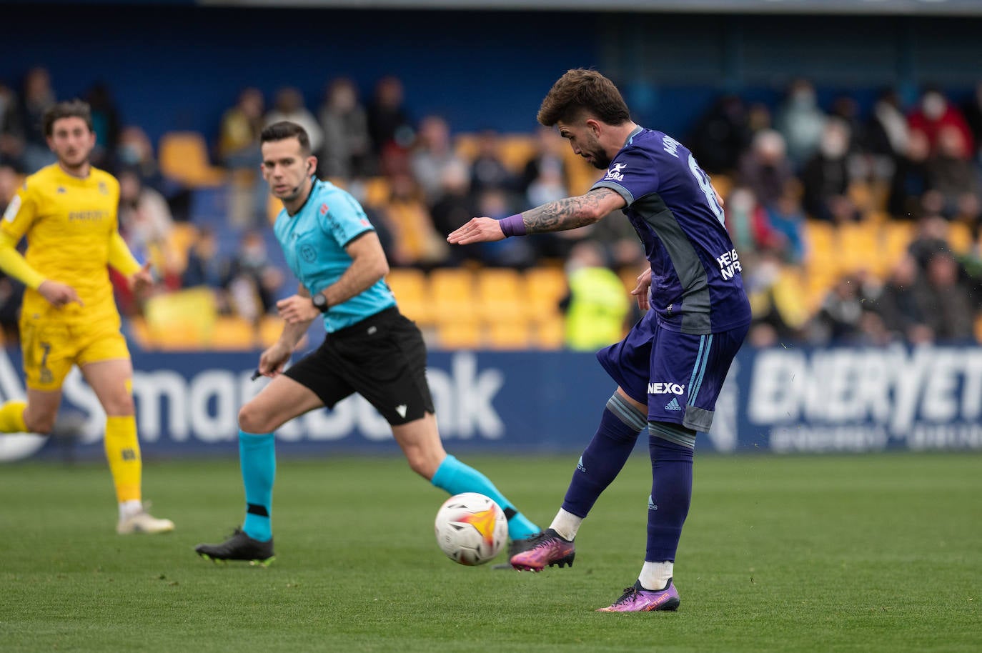 Partido del Real Valladolid en Alcorcón.