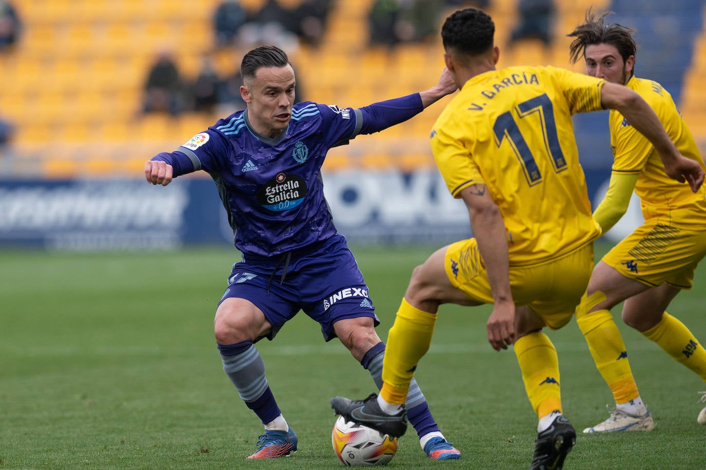Partido del Real Valladolid en Alcorcón.