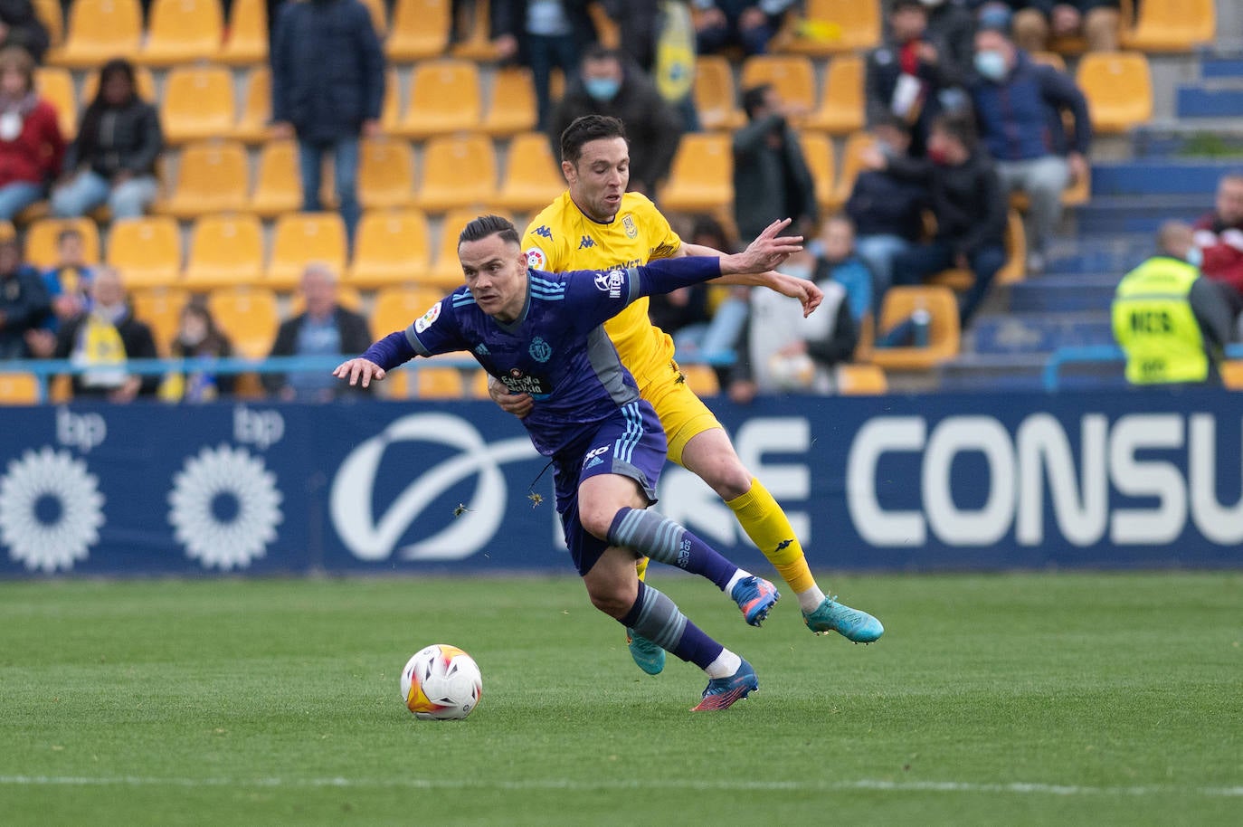 Partido del Real Valladolid en Alcorcón.