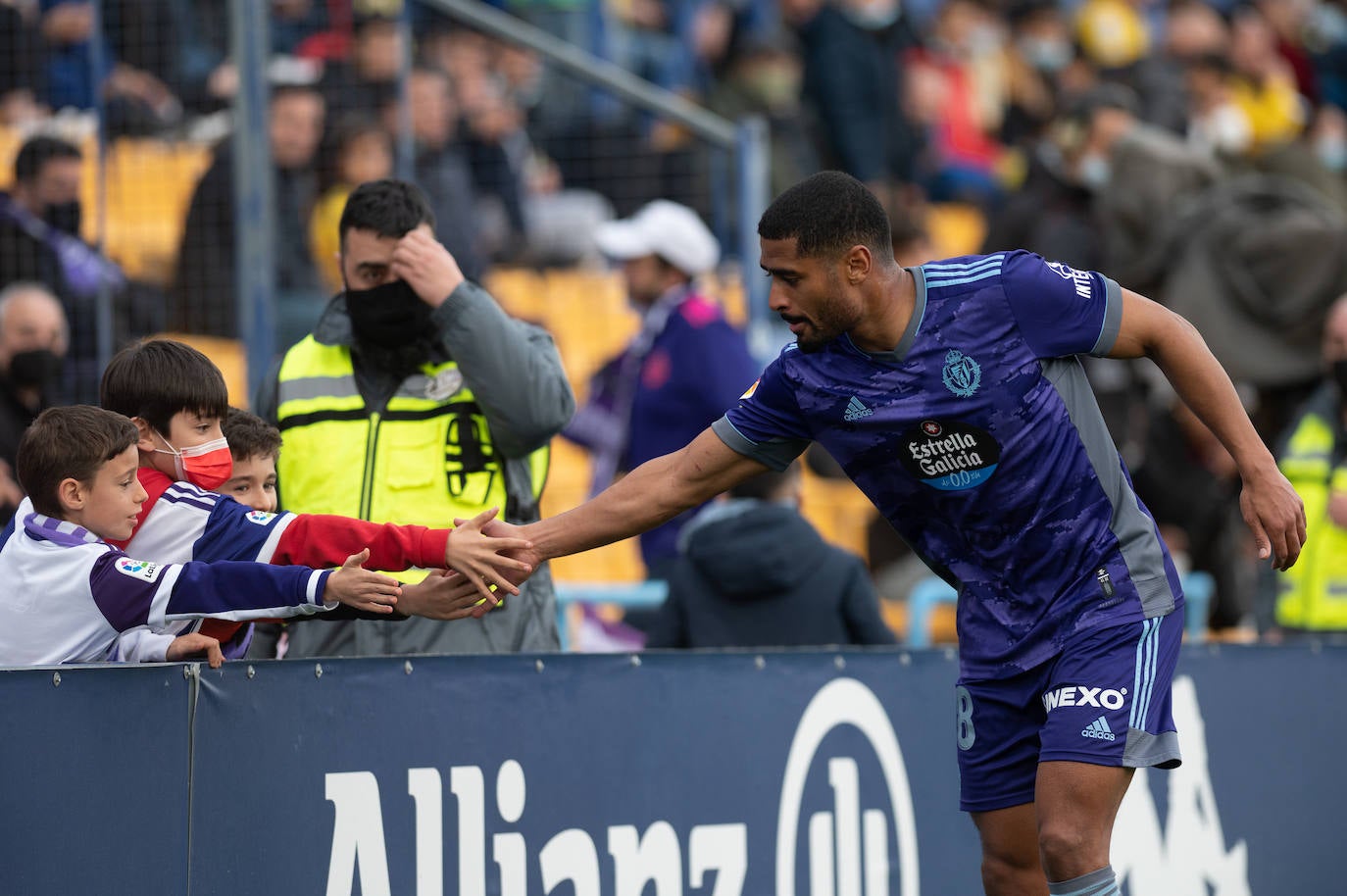 Partido del Real Valladolid en Alcorcón.