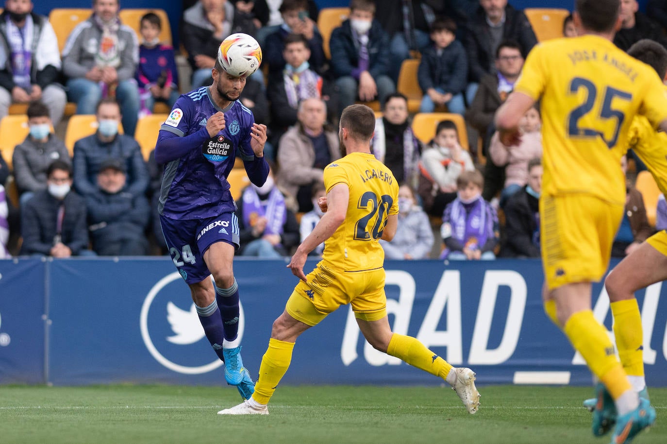 Partido del Real Valladolid en Alcorcón.