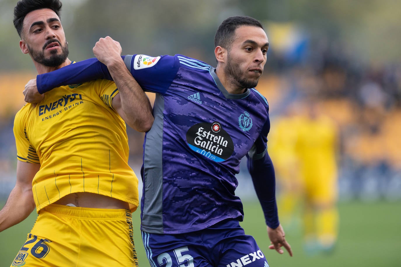 Partido del Real Valladolid en Alcorcón.