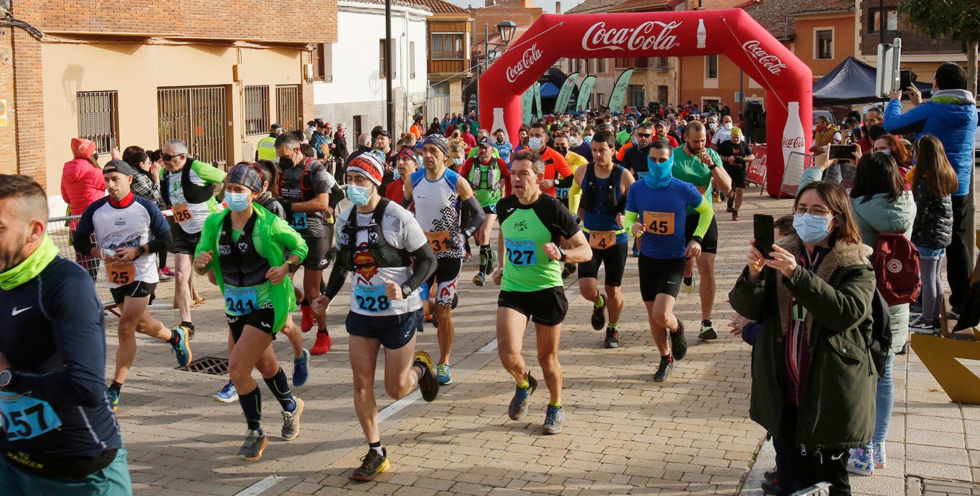 Villamuriel acoge el Trail de Vallejuelos