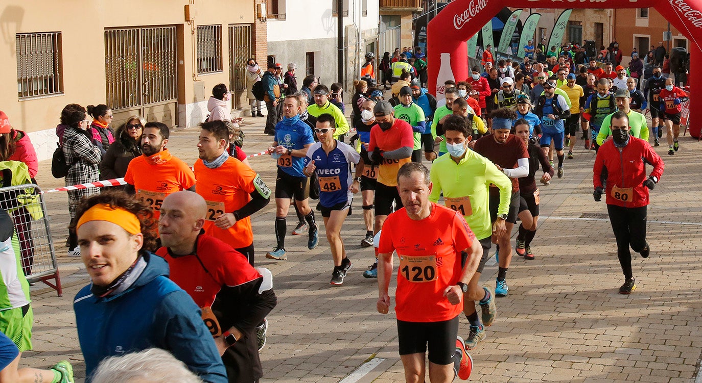Villamuriel acoge el Trail de Vallejuelos