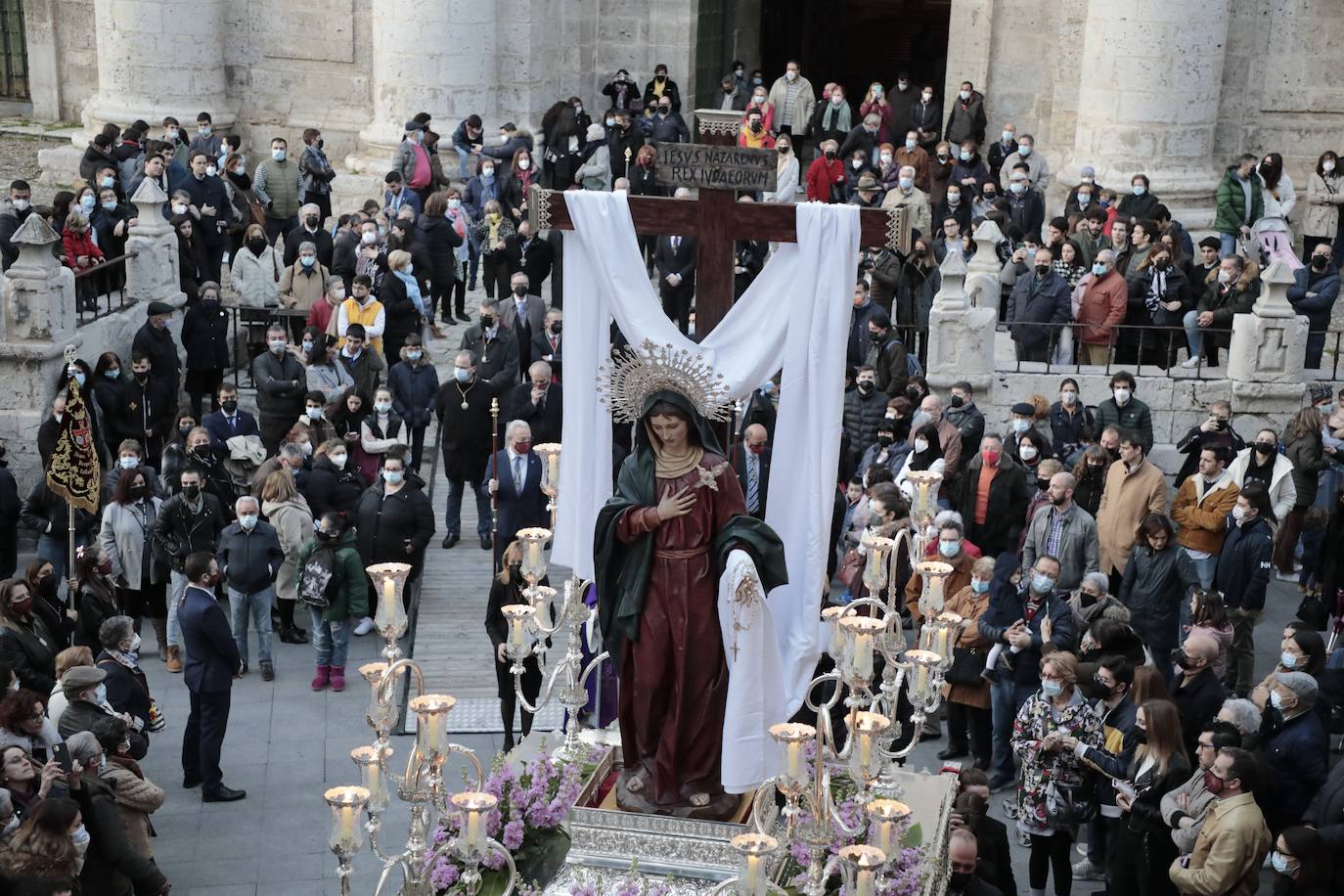 Fotos: Procesión extraordinaria por los 75 años de la sede de la Cofradía del Santísimo Cristo Despojado, Cristo Camino del Calvario y Nuestra Señora de la Amargura