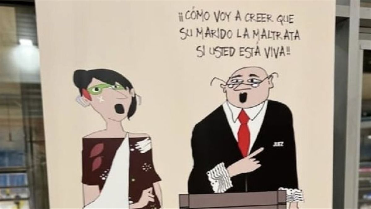 Un cartel sobre machismo y jueces desata la polémica en Baleares