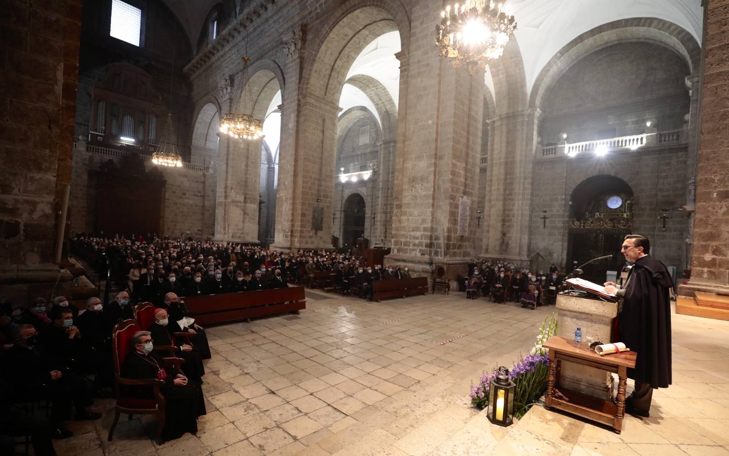 Fotos: Javier Burrieza pronuncia el pregón de la Semana Santa de Valladolid