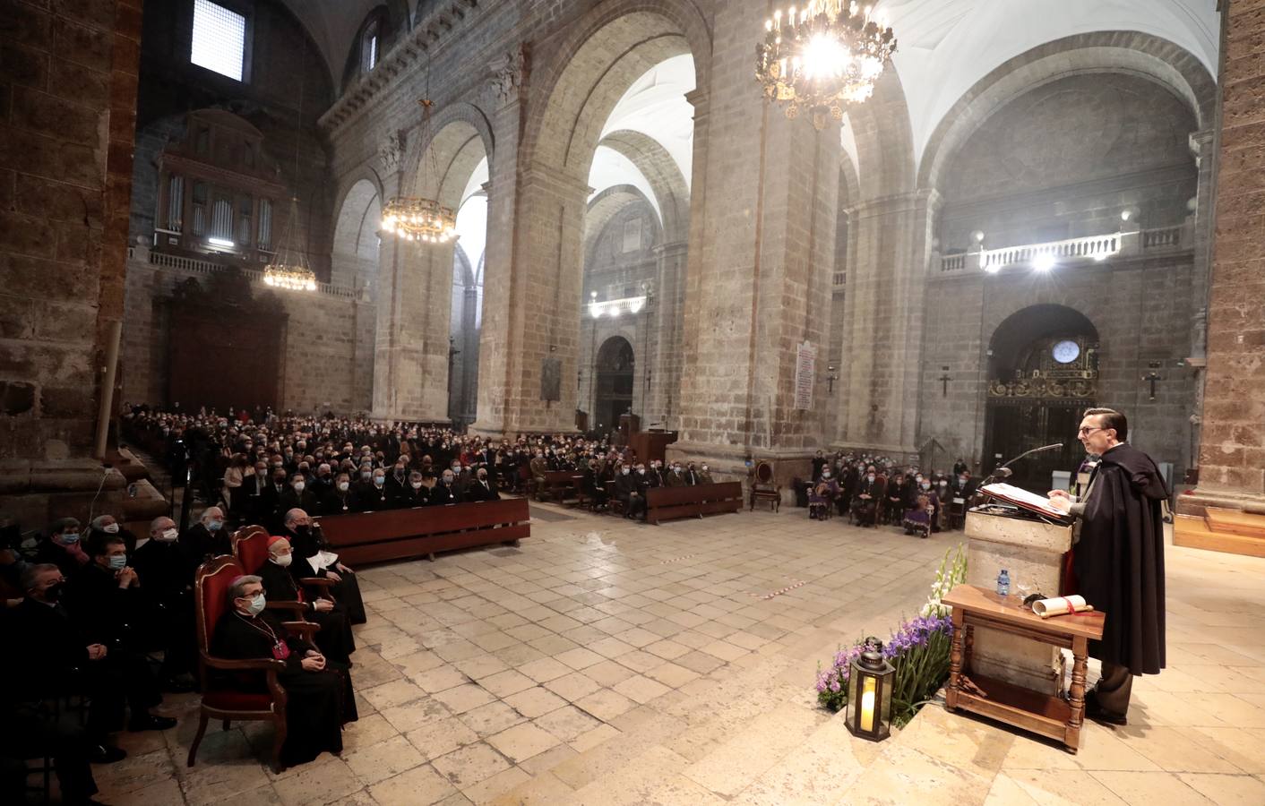 Fotos: Javier Burrieza pronuncia el pregón de la Semana Santa de Valladolid