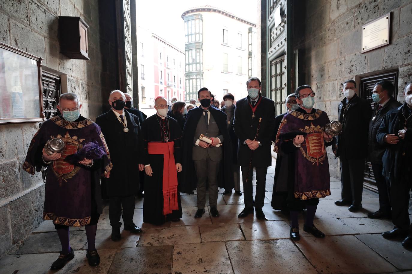 Fotos: Javier Burrieza pronuncia el pregón de la Semana Santa de Valladolid