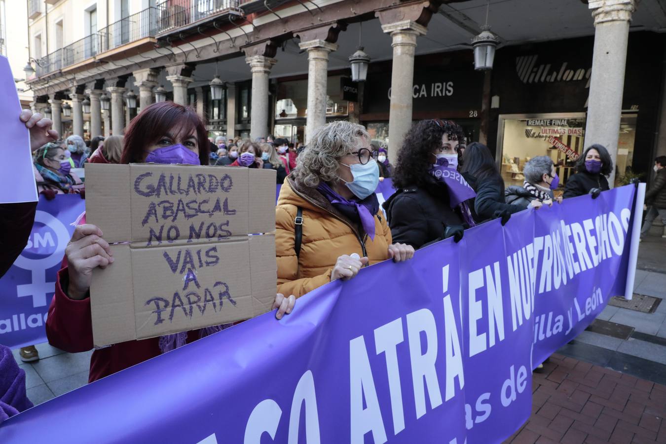 Fotos: Manifestación feminista en Valladolid