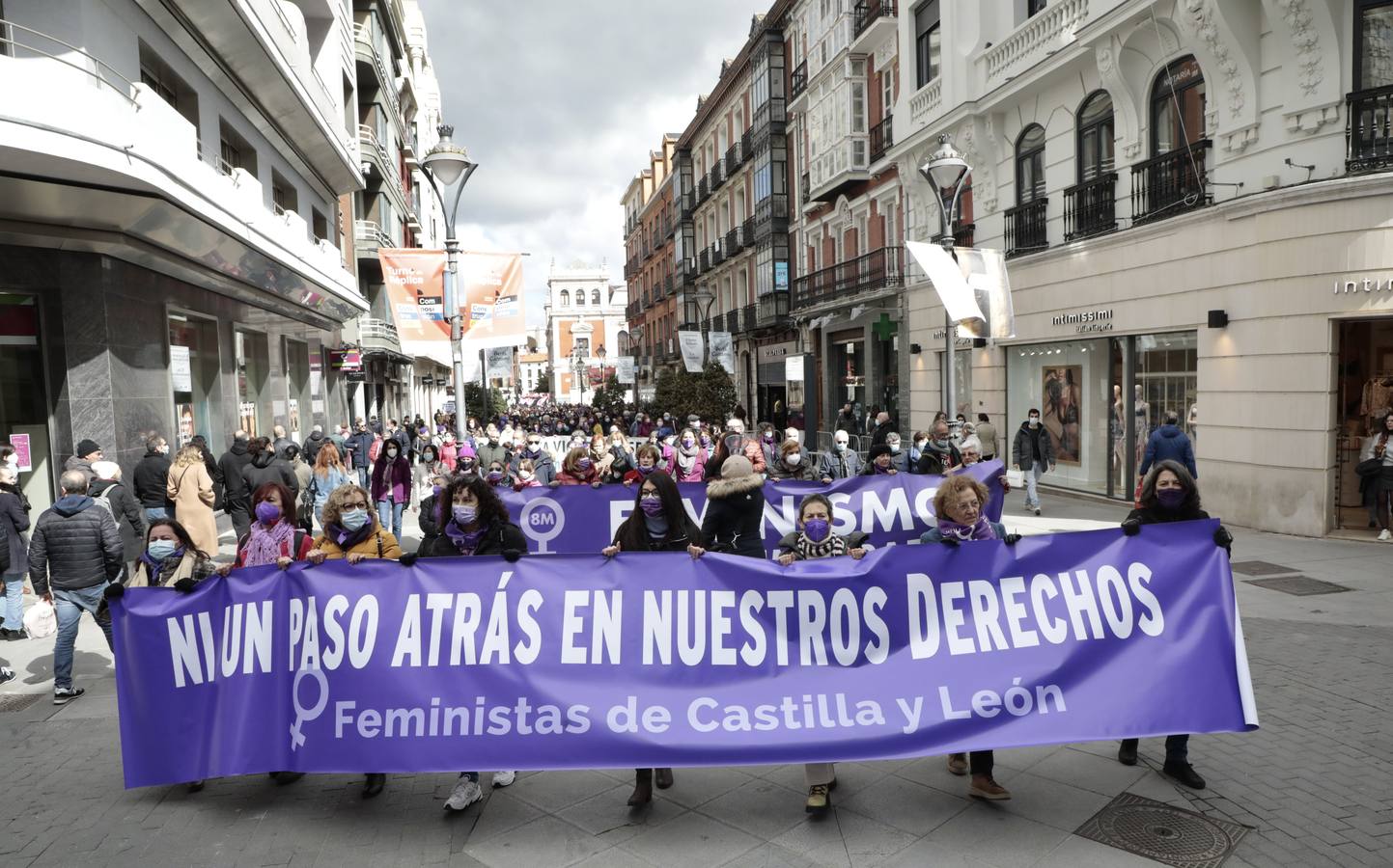 Fotos: Manifestación feminista en Valladolid
