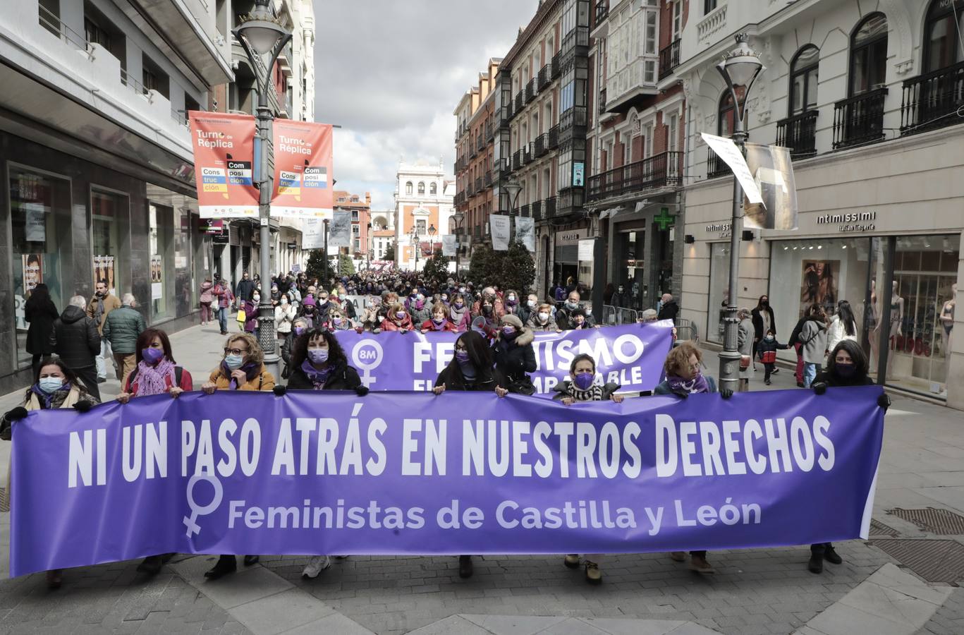 Fotos: Manifestación feminista en Valladolid