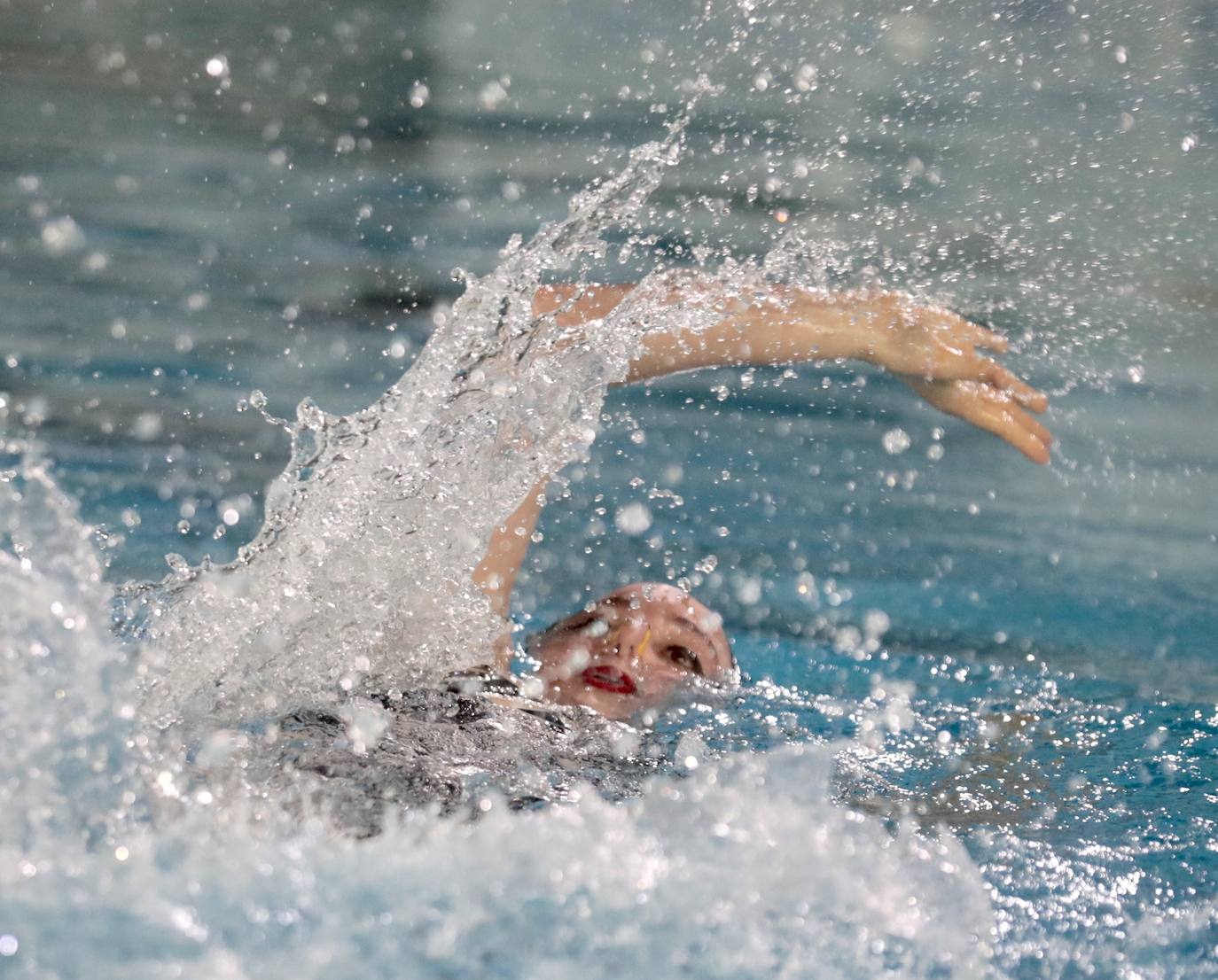 XXII Campeonatos de España de natación artística en la piscina municipal de Parquesol. 