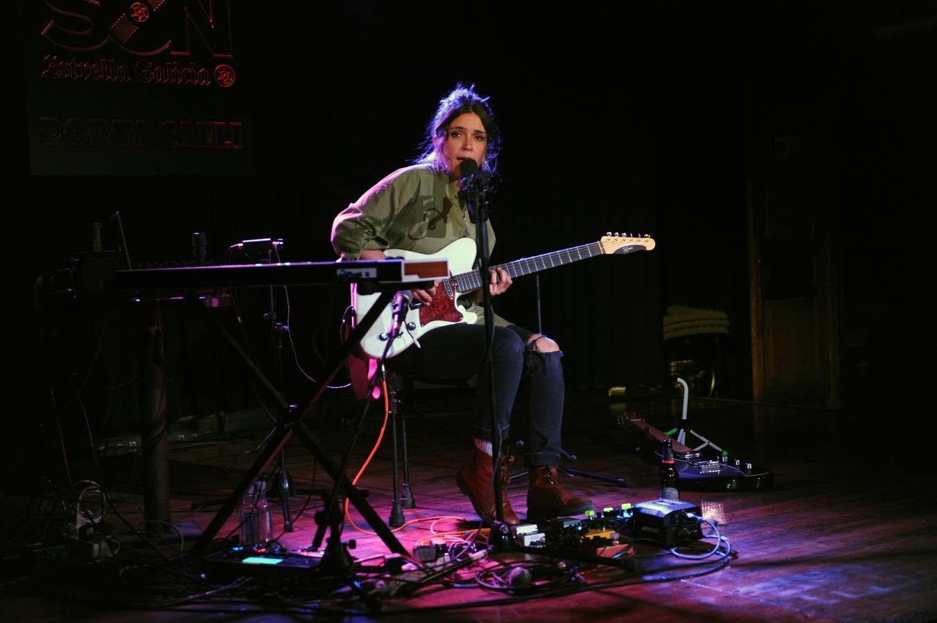 Fotos: Actuación de Carmen Boza en la sala Porta Caeli de Valladolid