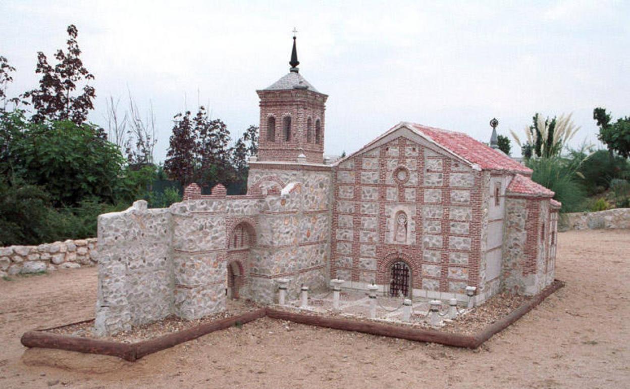 Una de las maquetas del Parque Mudéjar de Olmedo, uno de los principales recursos turísticos de la localidad. 