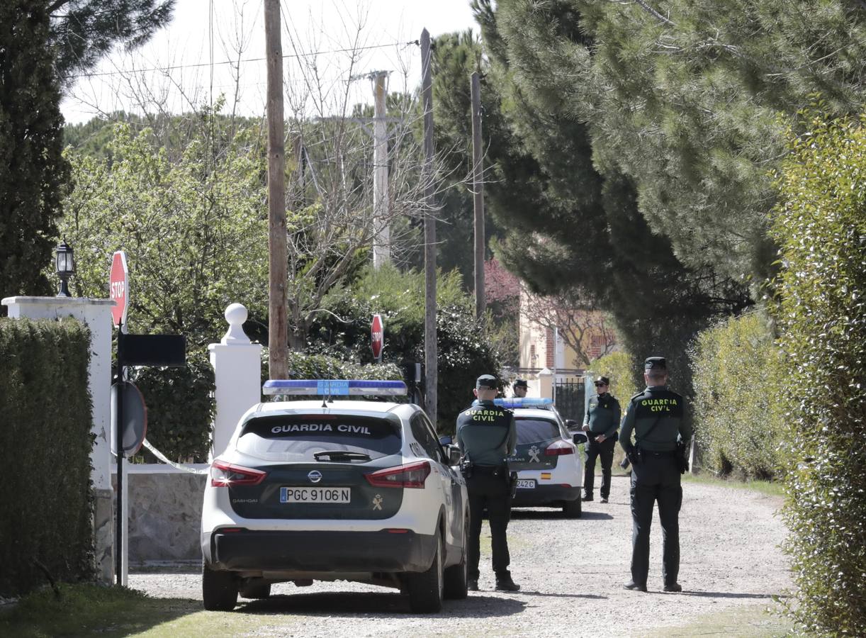 El registro en la vivienda se ha desarrollado durante toda la jornada del sábado. 