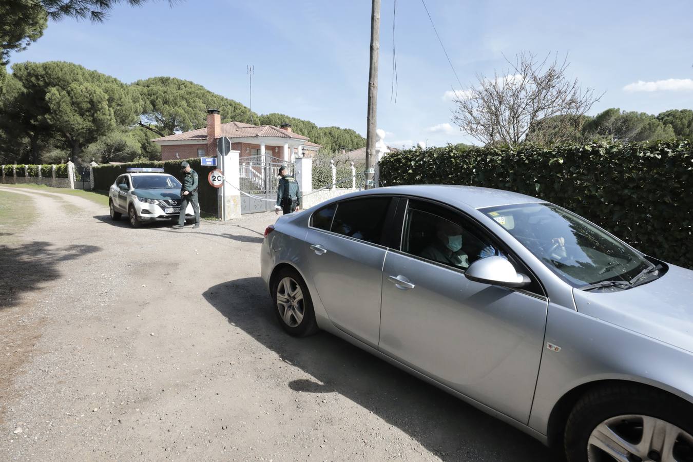 El registro en la vivienda se ha desarrollado durante toda la jornada del sábado. 