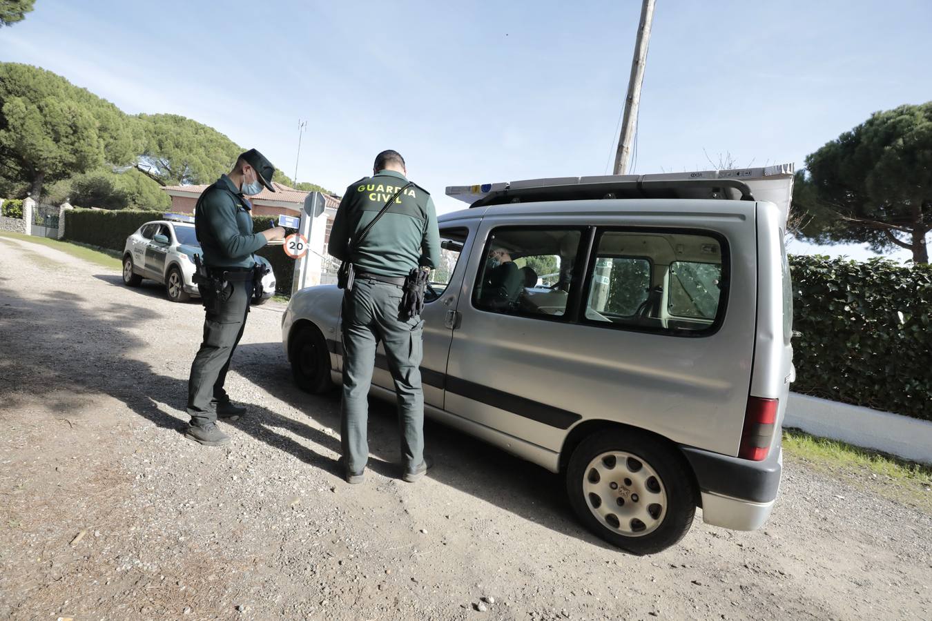 El registro en la vivienda se ha desarrollado durante toda la jornada del sábado. 