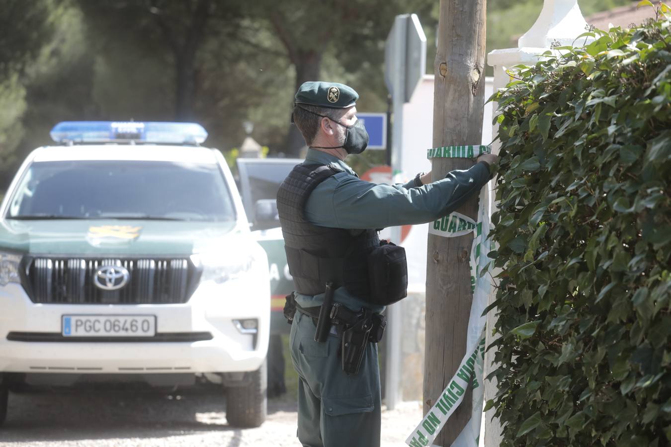 El registro en la vivienda se ha desarrollado durante toda la jornada del sábado. 