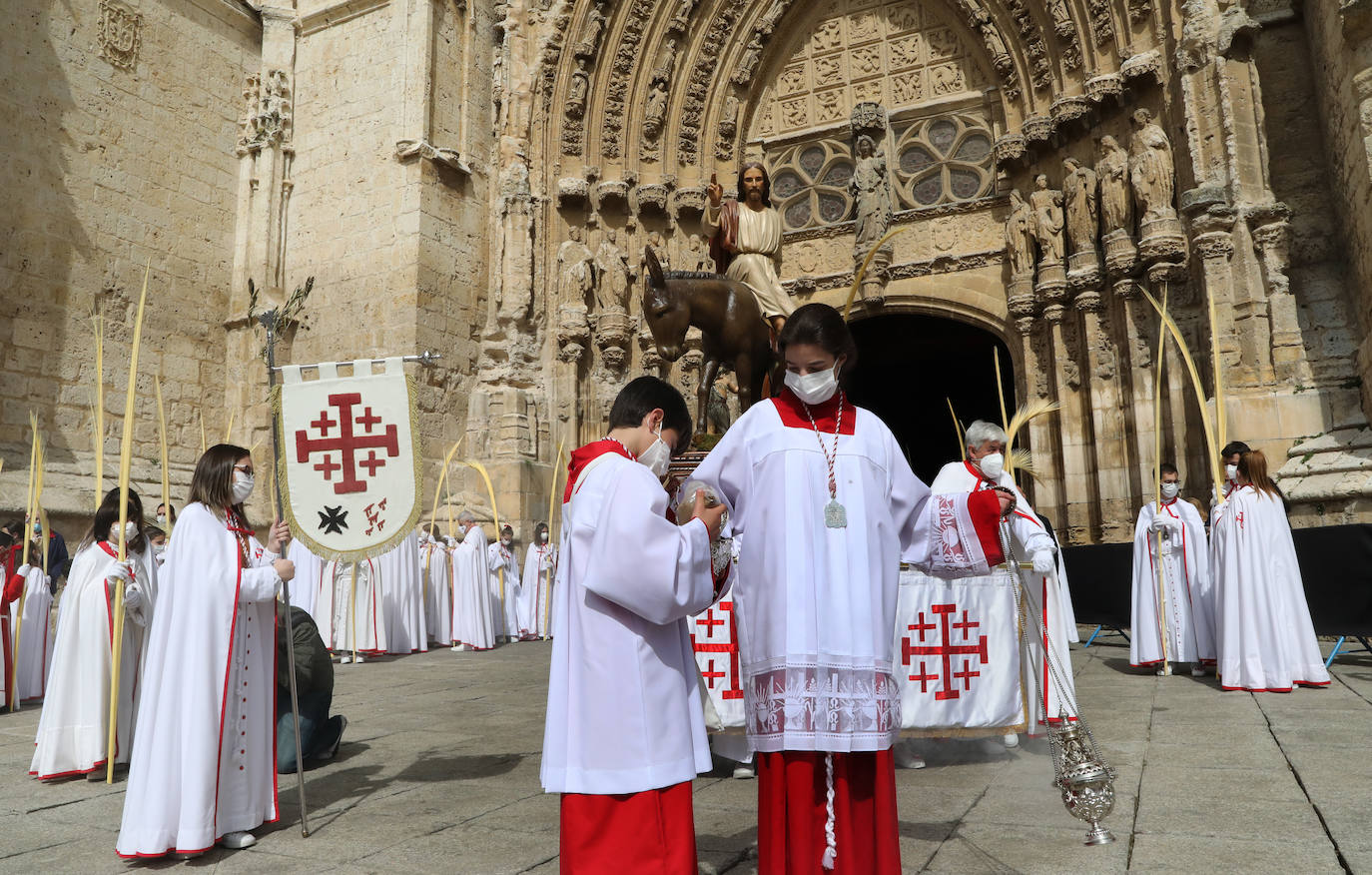 Fotos: Procesión de la Borriquilla en Palencia