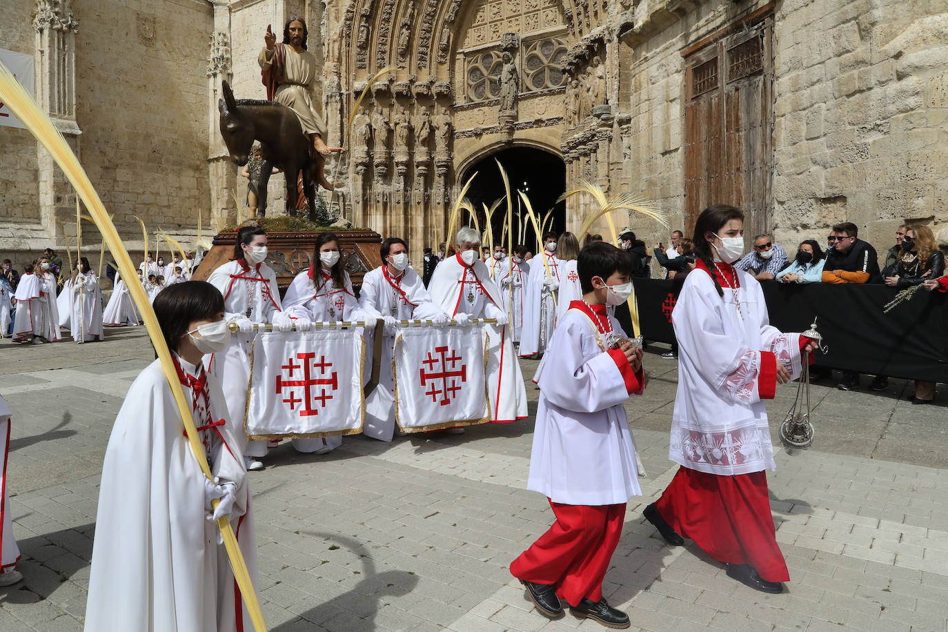 Fotos: Procesión de la Borriquilla en Palencia