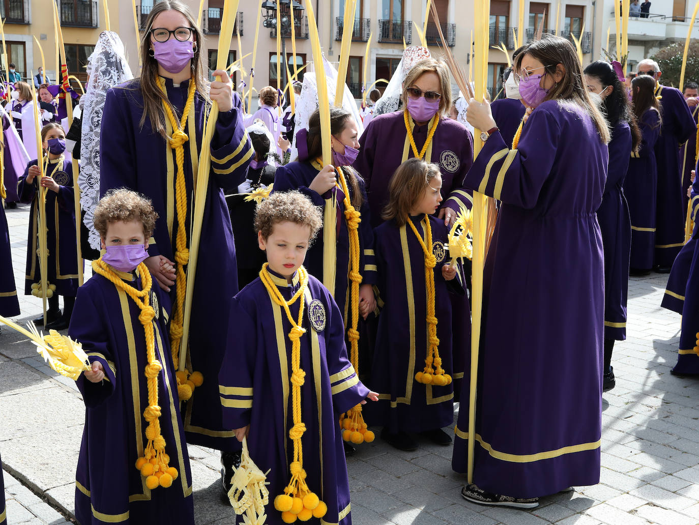 Fotos: Procesión de la Borriquilla en Palencia