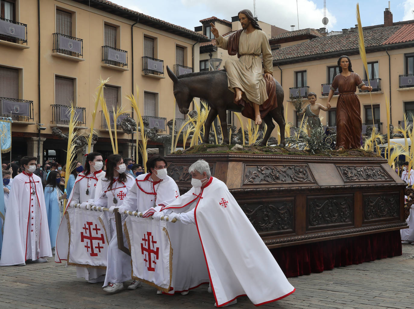 Fotos: Procesión de la Borriquilla en Palencia