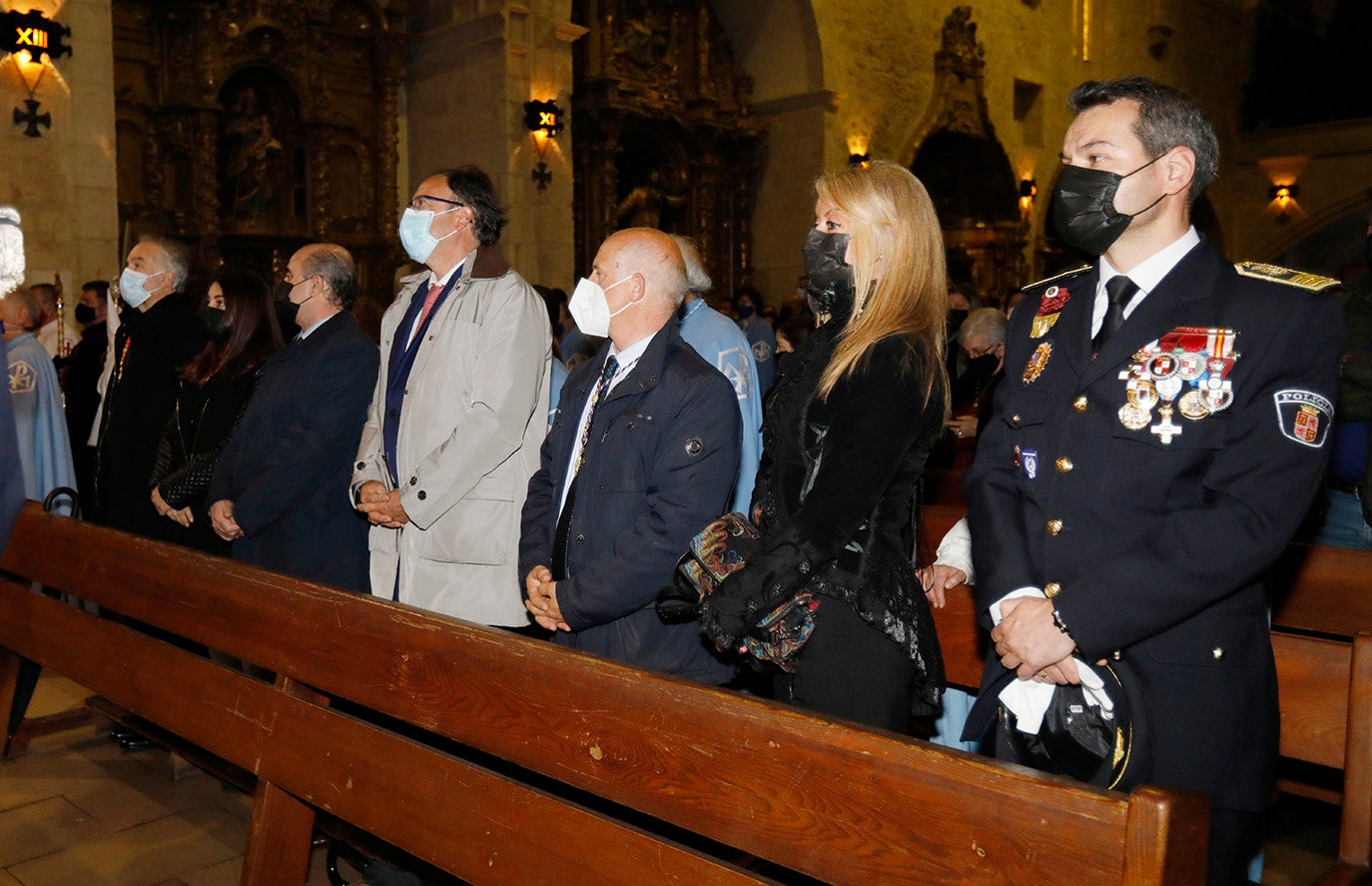 El Crucificado de Palencia se refugia en San Francisco