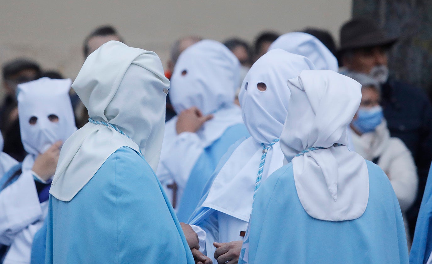 El Crucificado de Palencia se refugia en San Francisco