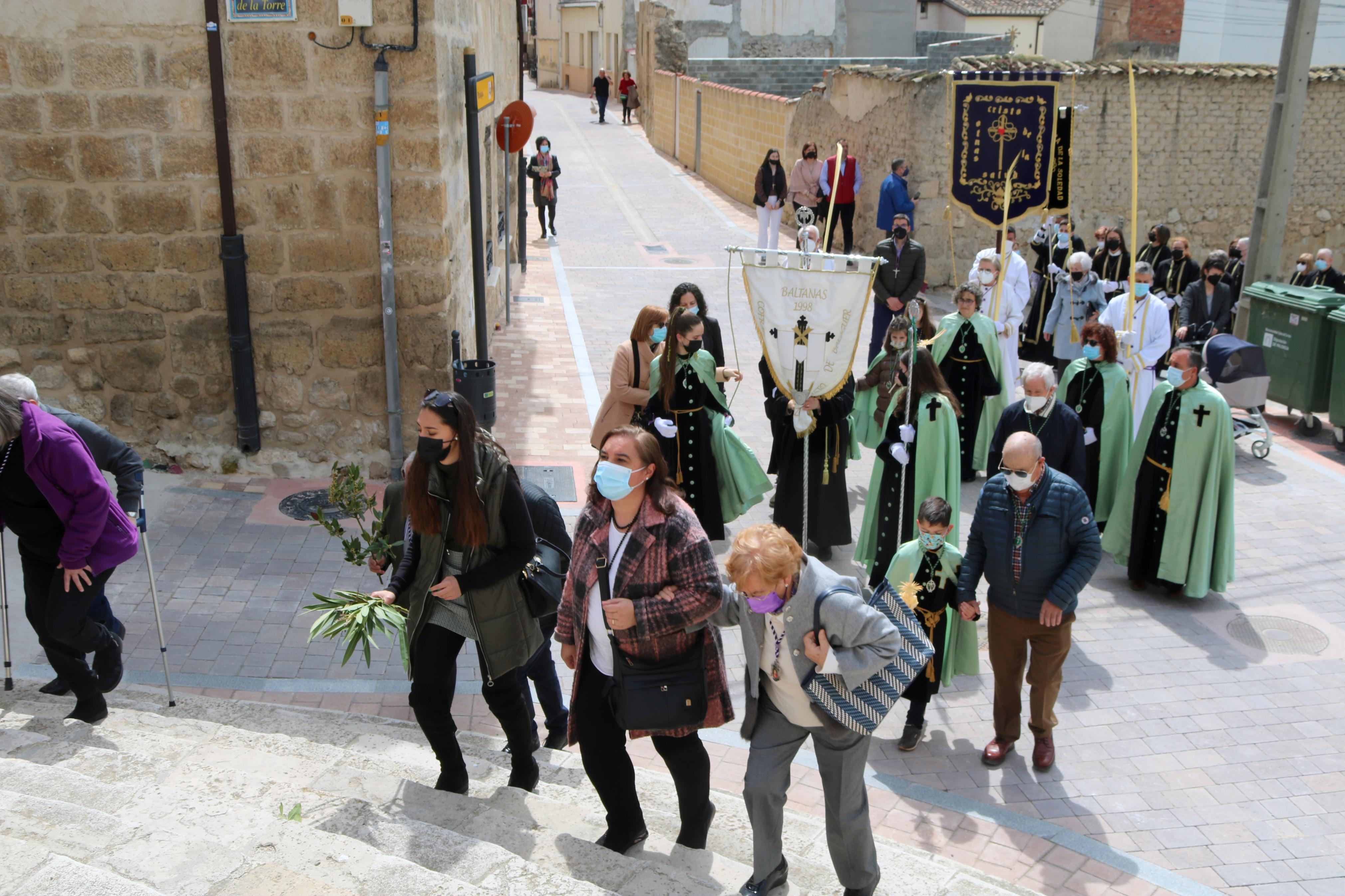 Procesión de Ramos en Baltanás
