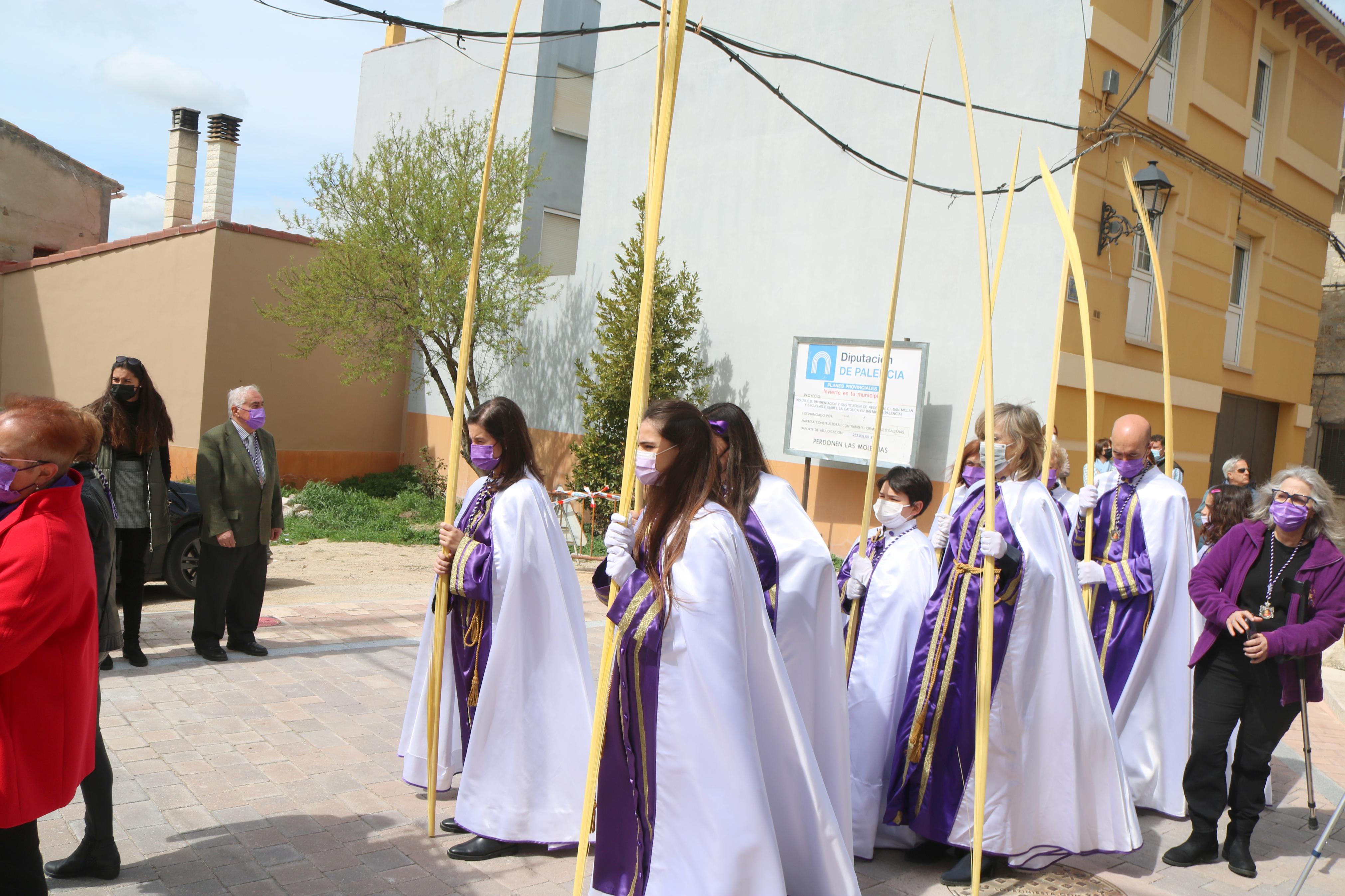 Procesión de Ramos en Baltanás