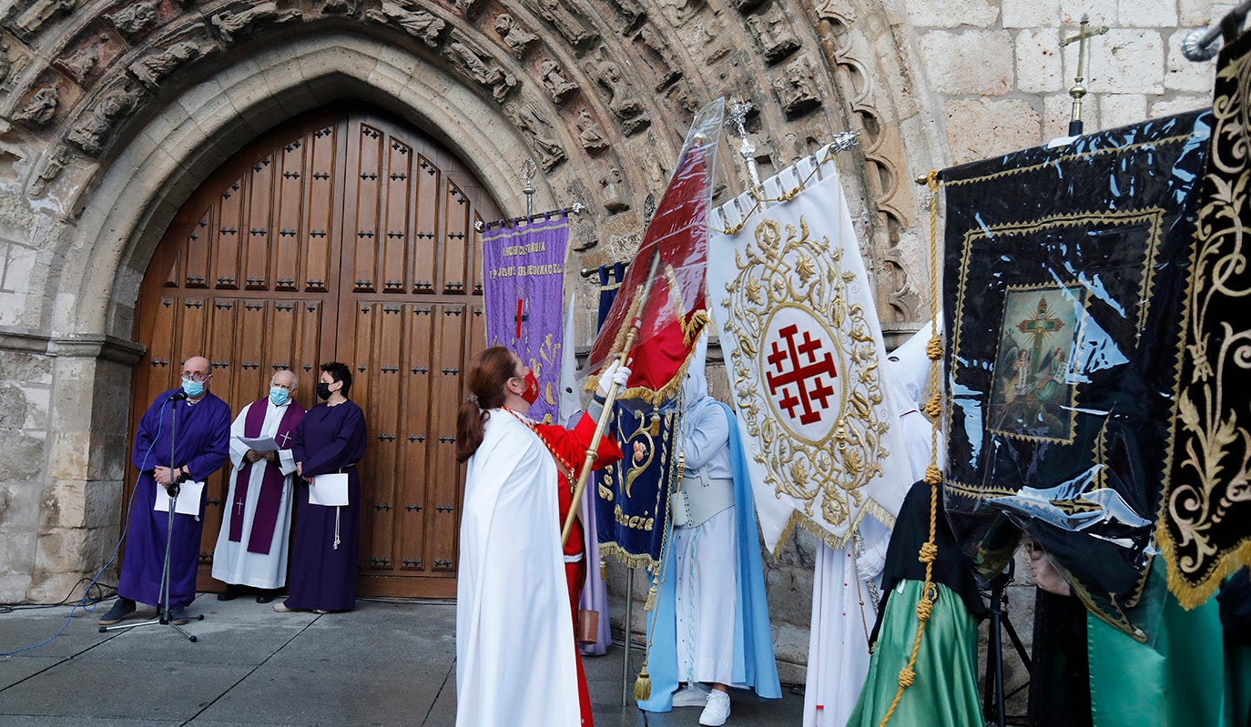 San Miguel enmarca la traición de Judas a Jesús de Medinaceli en Palencia