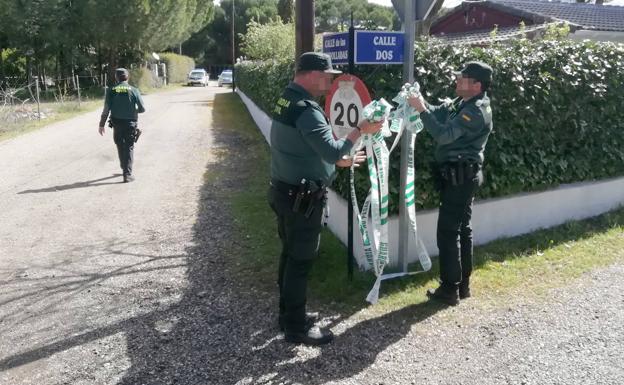 La Guardia Civil concluye sin novedades el registro del chalé de Óscar en Traspinedo 