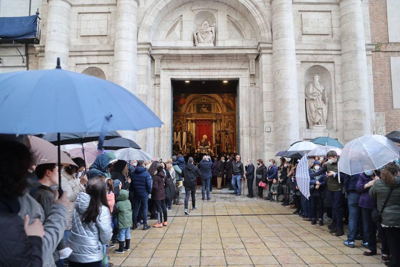 Una de las procesiones de Martes Santo de Valladolid.