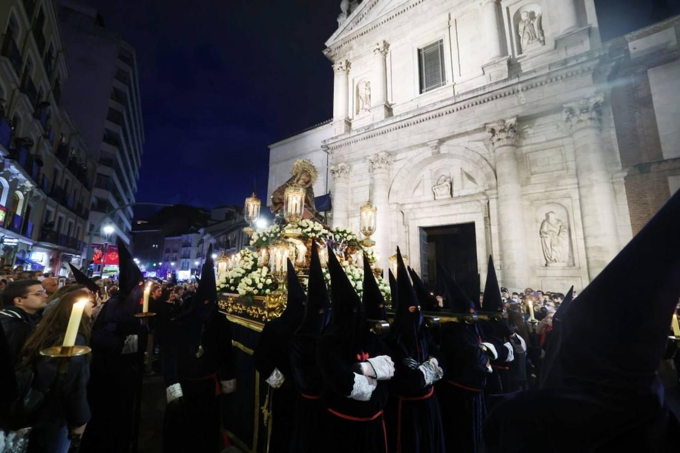 Una de las procesiones de Martes Santo de Valladolid.