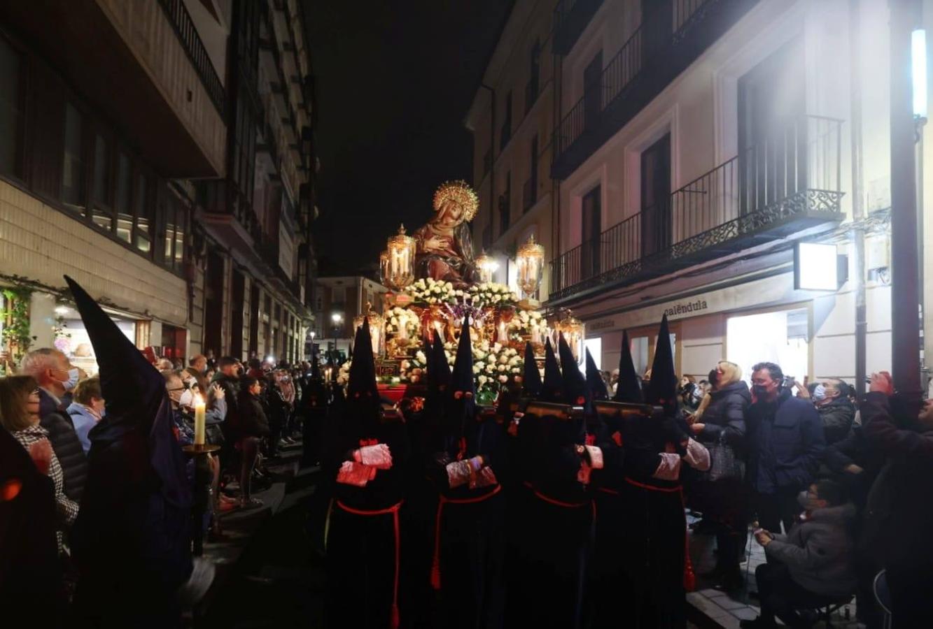 Una de las procesiones de Martes Santo de Valladolid.