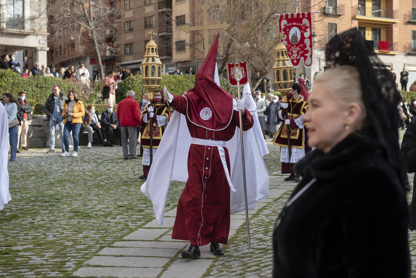 Procesiones de este Jueves Santo en Segovia.