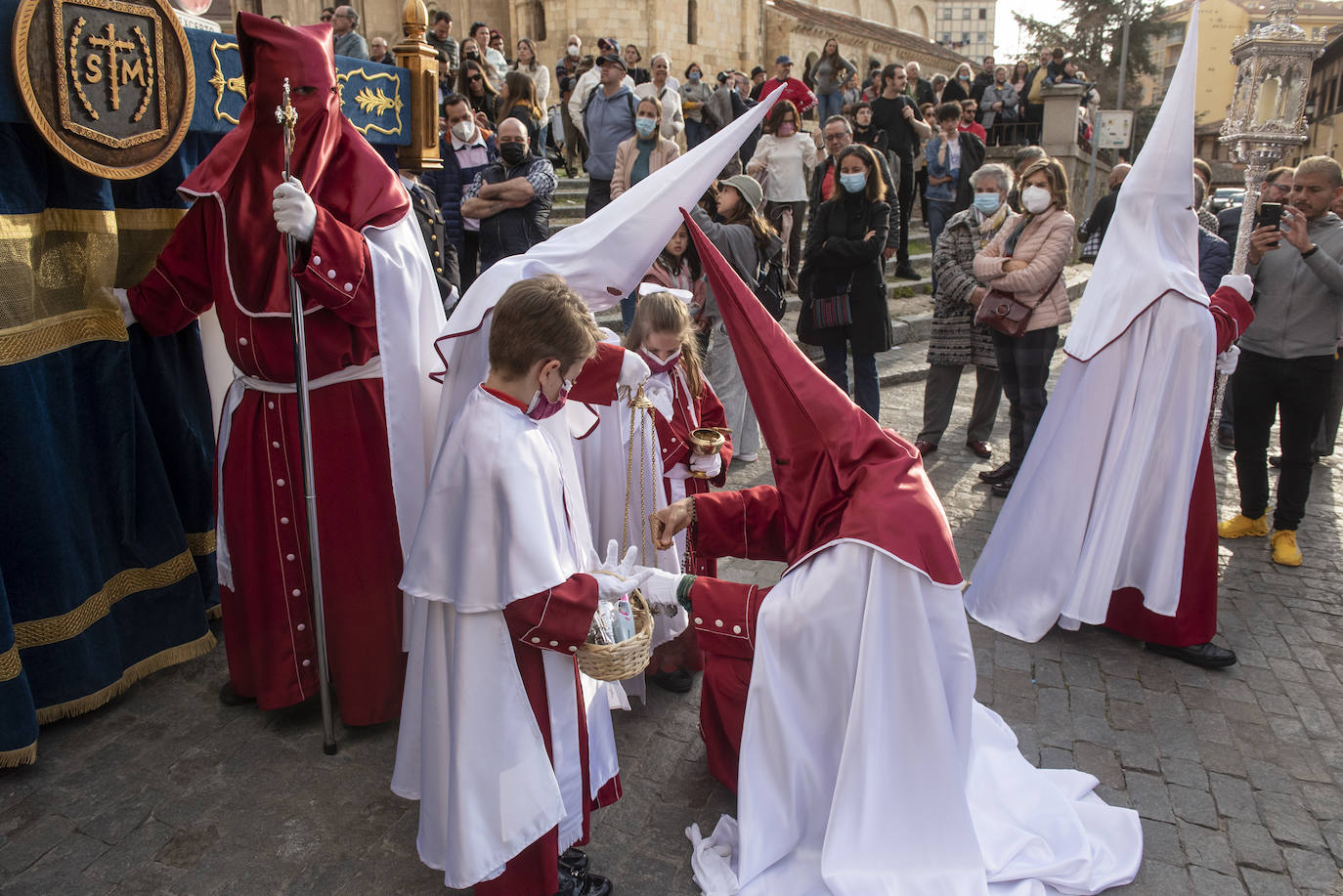 Procesiones de este Jueves Santo en Segovia.
